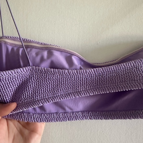 Gigi C Purple Jewel Vivian Bikini Top Size Large EUC - Picture 5 of 7